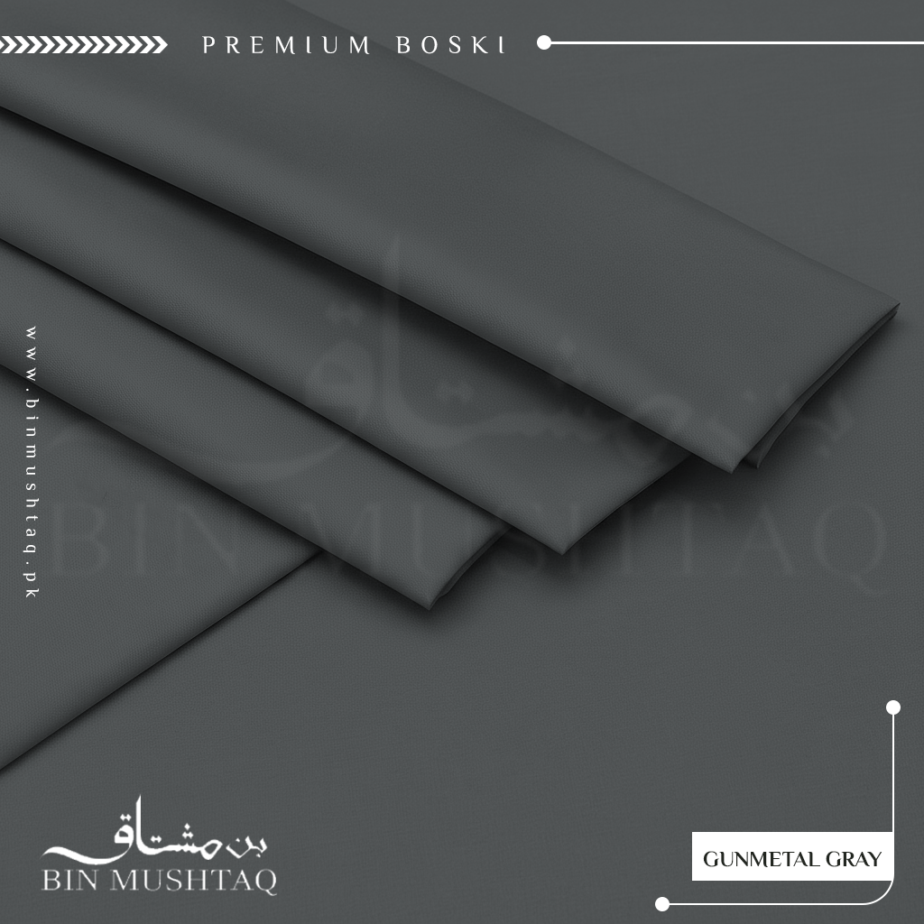 Gunmetal Grey- Imperial Original Unstitched Boski