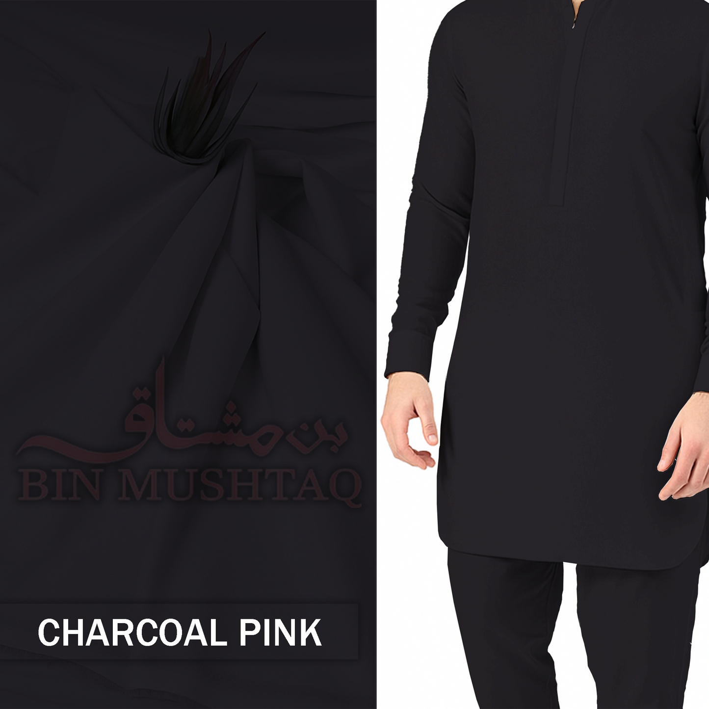 CHARCOAL PINK - Imperial Original Unstitched Boski
