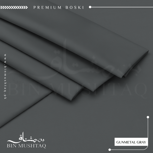 Gunmetal Grey- Imperial Original Unstitched Boski