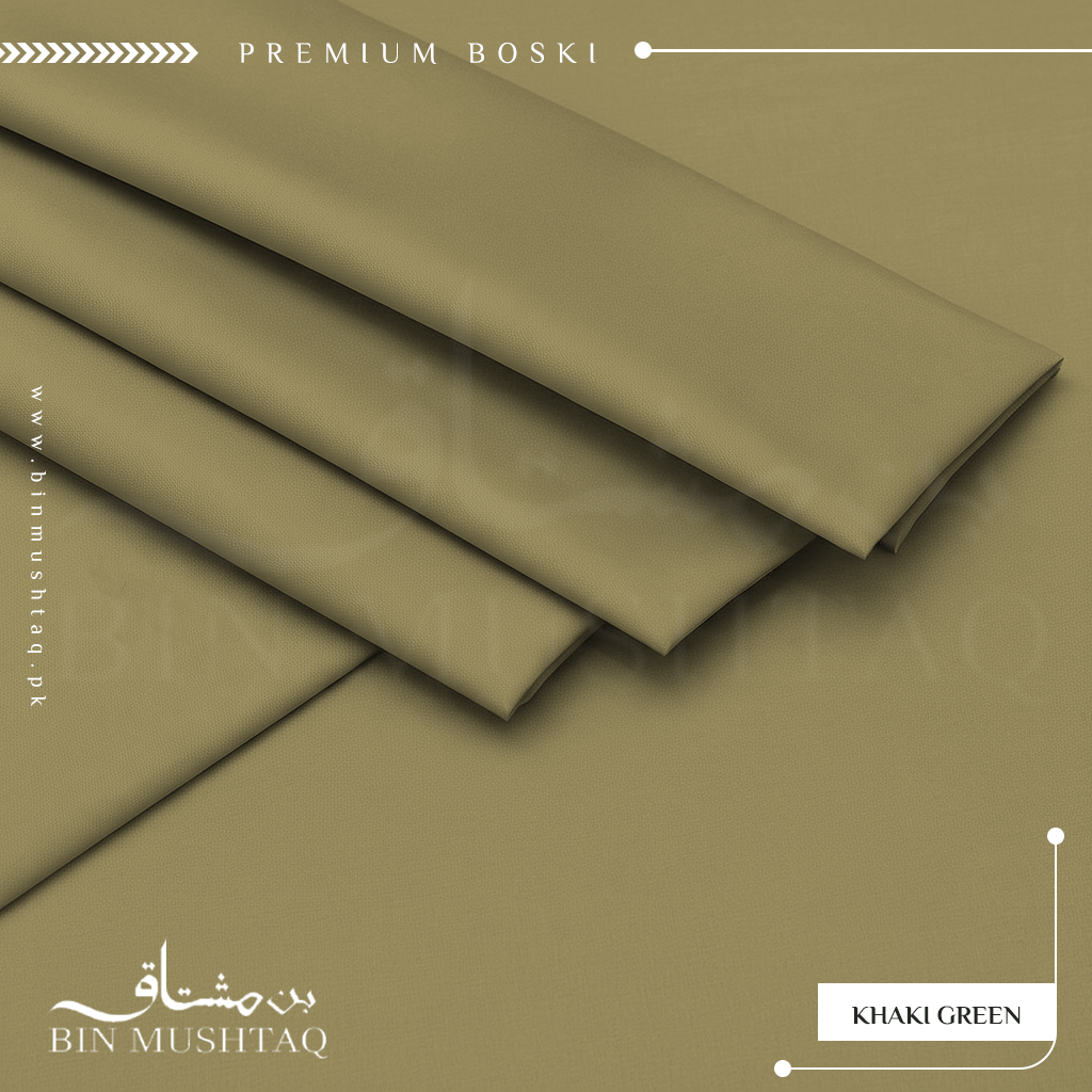 Khaki Green  - Imperial Original Unstitched Boski