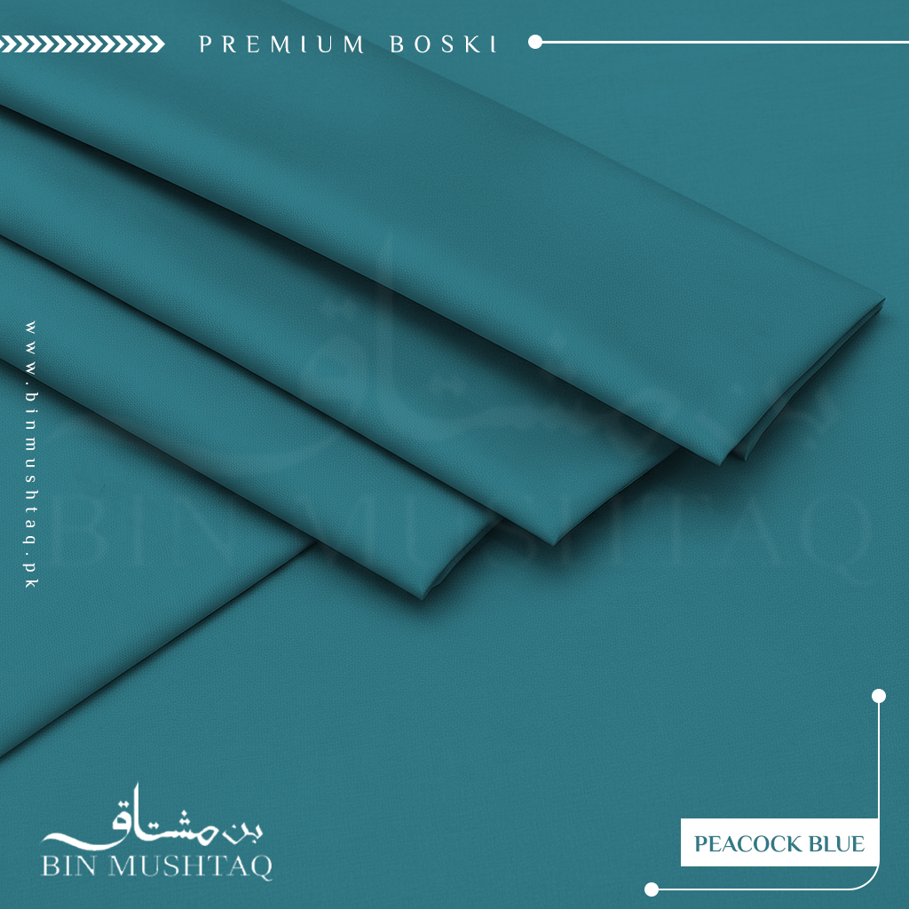 Pecock Blue - Imperial Original Unstitched Boski