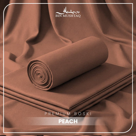 Boski Wash & Wear Peach - Bin Mushtaq