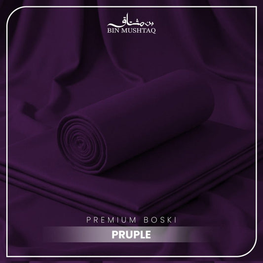 Boski Wash & Wear Purple - Bin Mushtaq